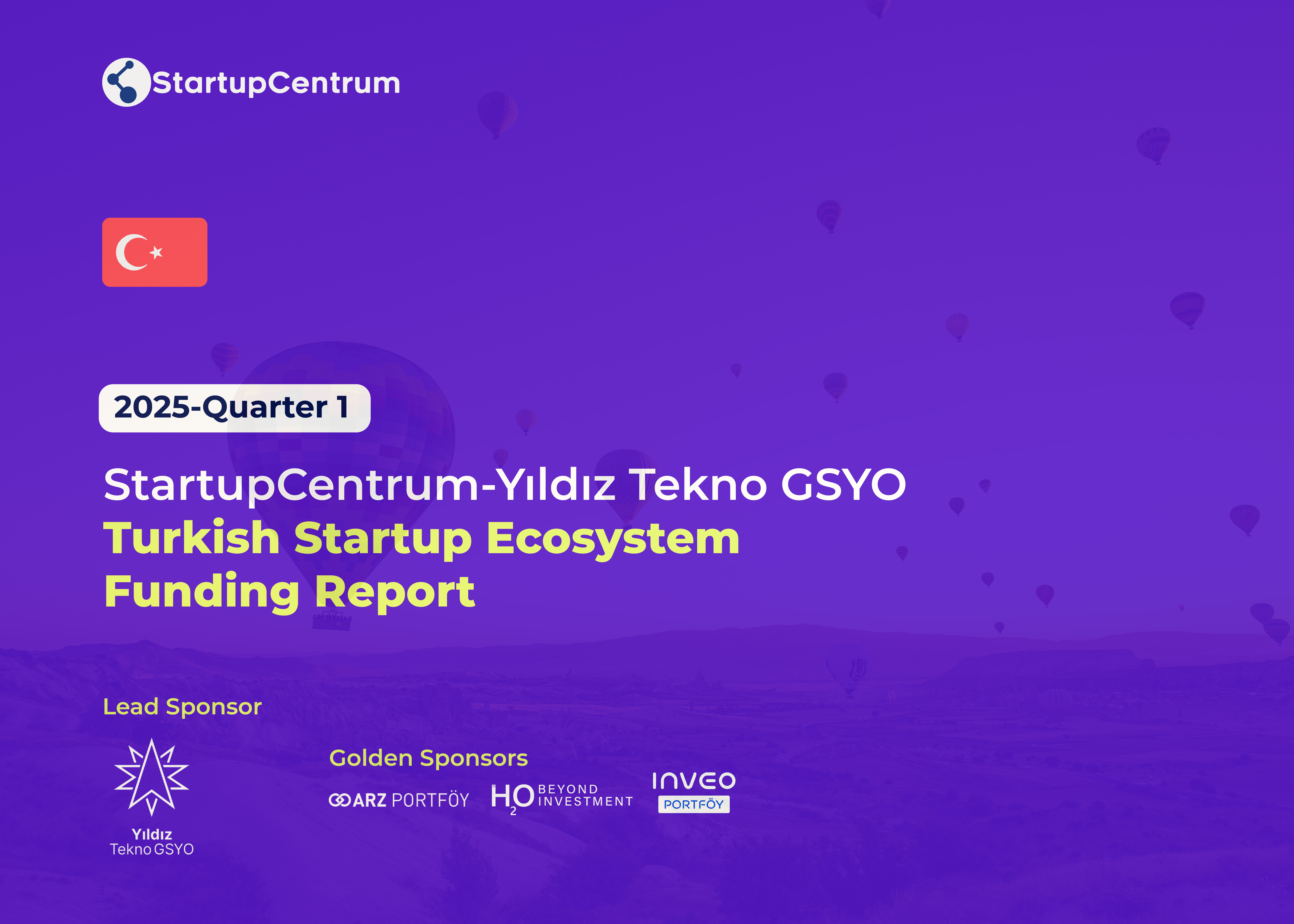 2025 - Q1 Turkish Startup Ecosystem Funding Report Cover Image